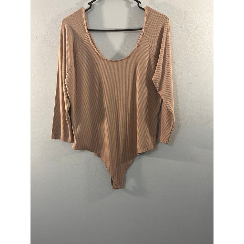 Banana Republic Ribbed Knit Bodysuit Women's size XL